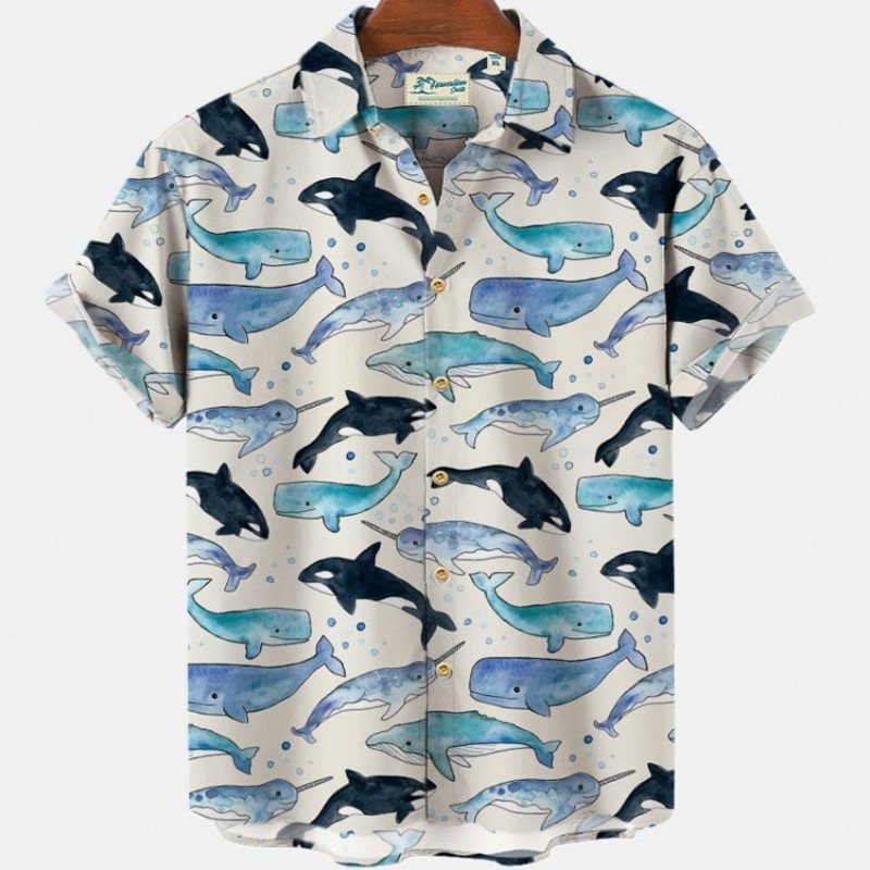 Sommer Floral Koi Fisch Hawaii – Vintage Hawaiian Floral Shirt Bewertung und Preis