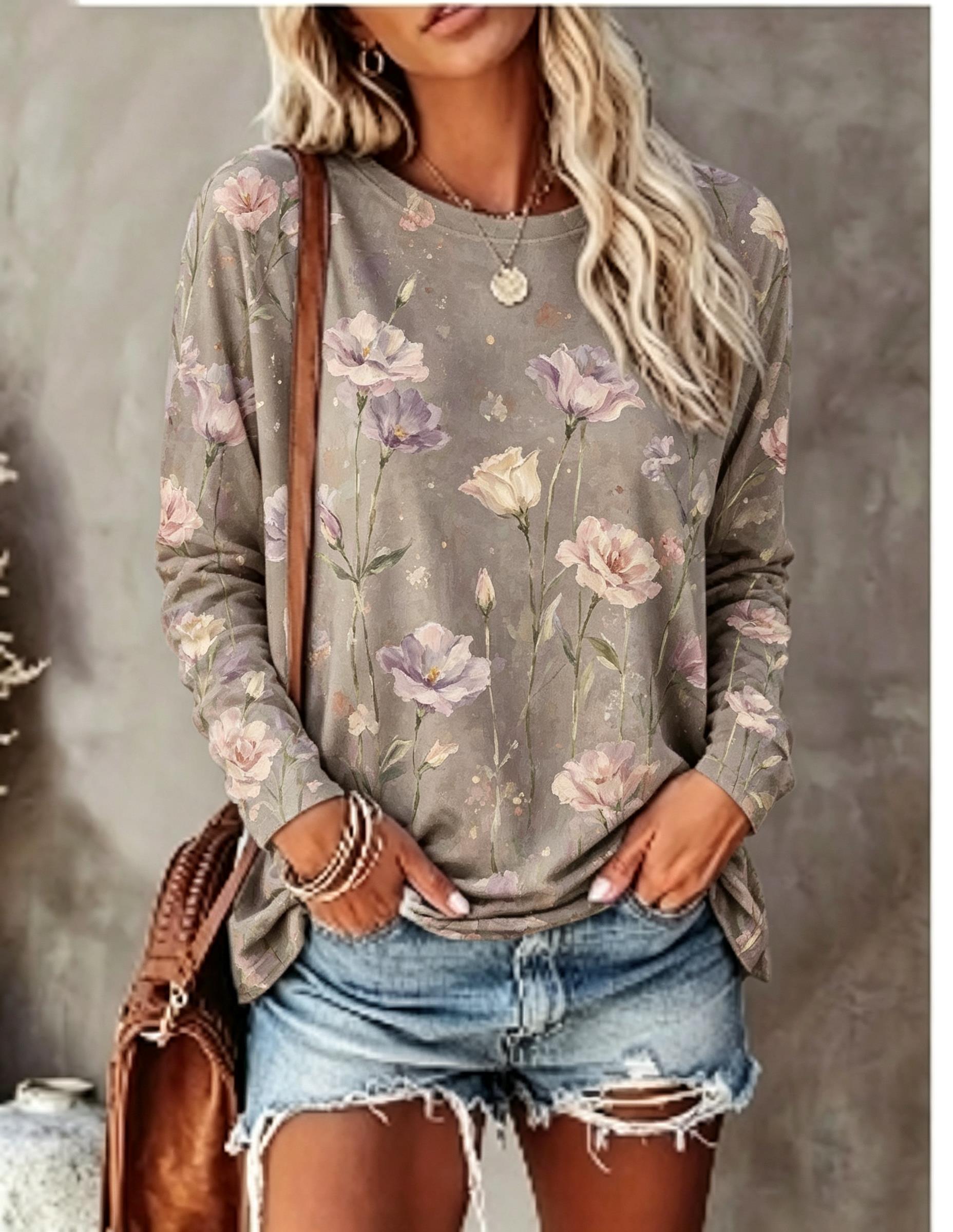 Damen Langarm-T-Shirt mit Ölge – T-Shirts Bewertung und Preis