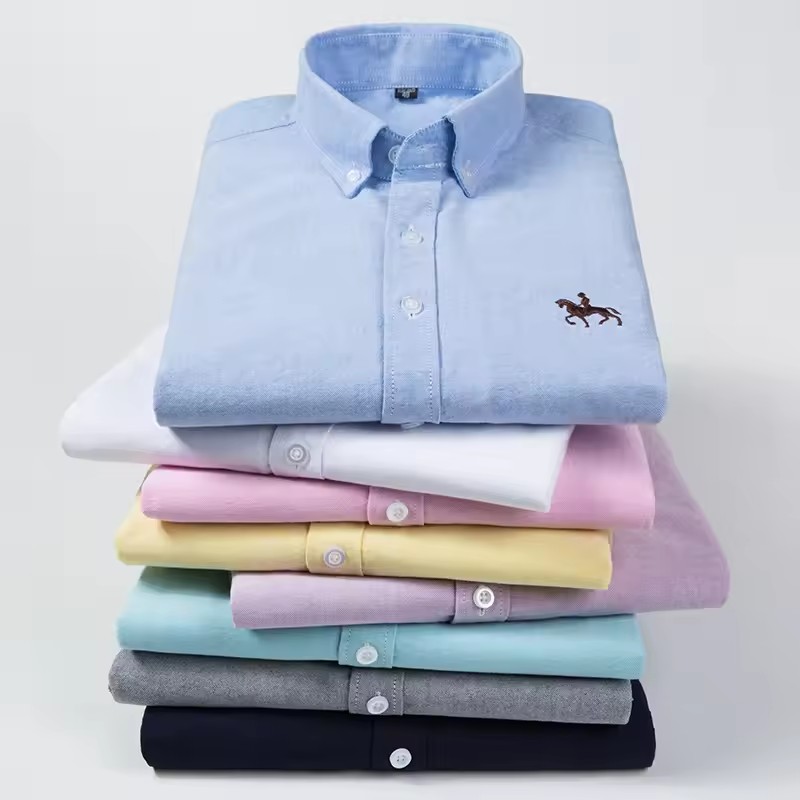 100% Baumwolle Herren Oxford-H – Oxford Cotton Casual Shirt Business Bewertung und Preis