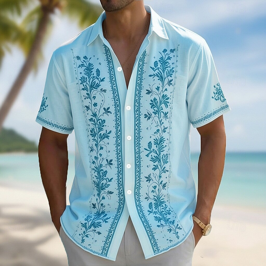 Herren-Hawaiihemd mit Umlegekr – Vintage Hawaiian Floral Shirt Bewertung und Preis
